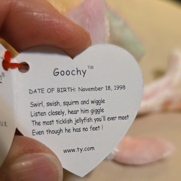 Ty Multicolor Octopus Plush Toy - Picture 3 of 4